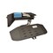 Injen Short Ram Intake System Polished Aluminum Tube Blue Dry Media Filter With Air Box With Scoop SP1122P - alternate 1